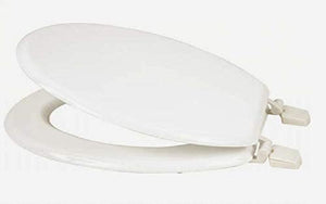 MDF toilet seat with soft closing mechanism