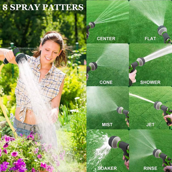 ABS plastic garden spray gun with universal connector.