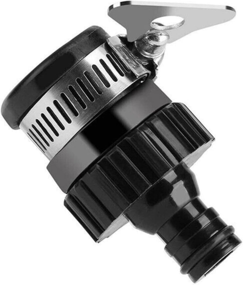 Universal tap to hose connector adapter
