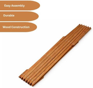 Wall mounted garden trellis panels