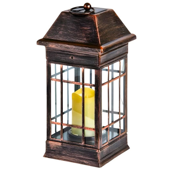 Vintage waterproof solar lantern