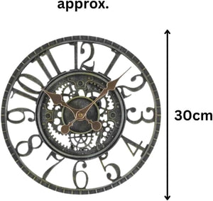 Waterproof garden wall clock 30cm