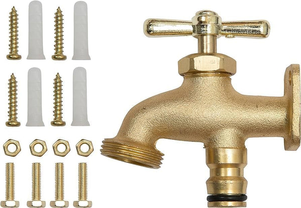 Portable garden water outlet tap