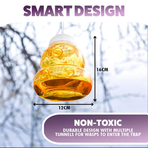 Wasp Traps Pack of 2