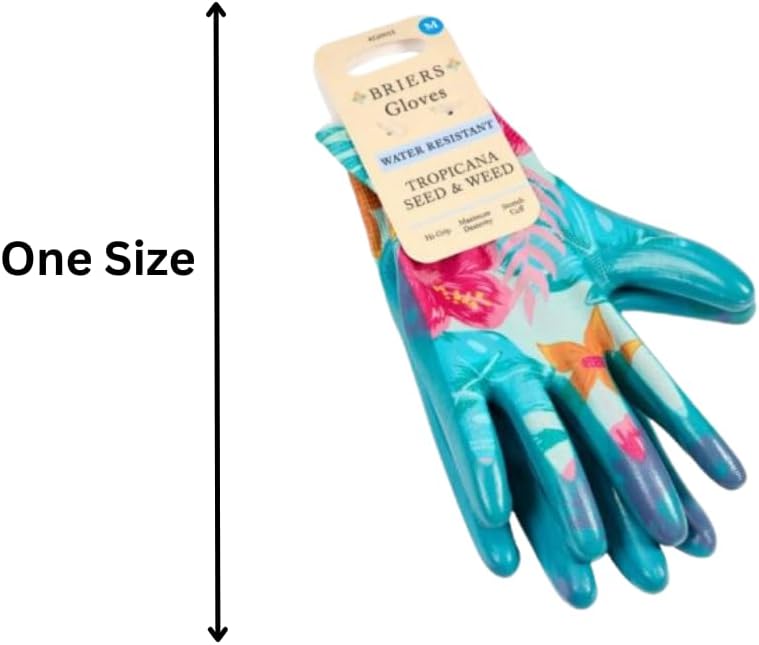 Tropicana seed and weed gardening gloves