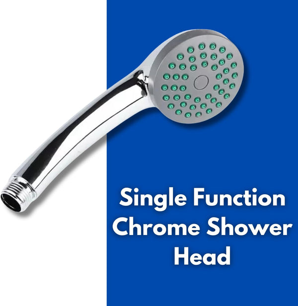 universal chrome shower head replacement fitting
