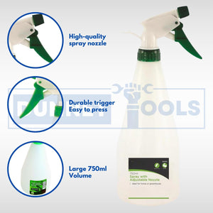 Garden plant misting spray bottle