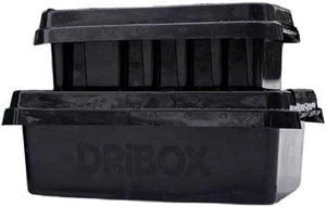 Outdoor cable protection box with secure latch.