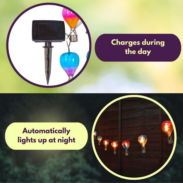 solar powered garden lights