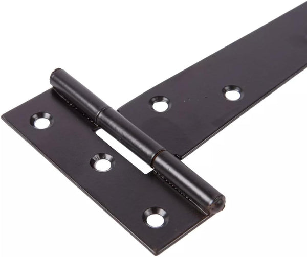 Steel gate hinges for wooden outdoor doors