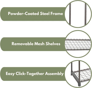 Green replacement cover for mini greenhouse
