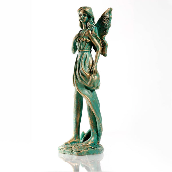 Fairy garden ornament displayed outdoors