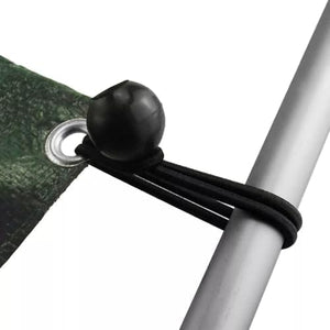 reusable elastic ties for banners and flags