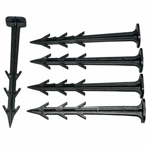 Heavy duty weed membrane pegs for garden landscaping
