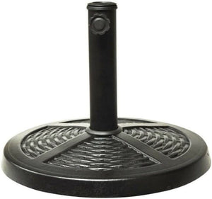 Garden umbrella holder for summer outdoor dining