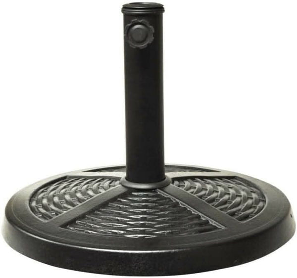 Garden umbrella holder for summer outdoor dining