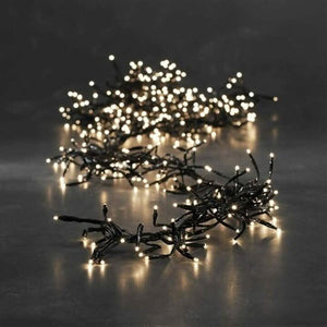 200 Warm White String Lights Led Christmas Eight Function Timer Battery