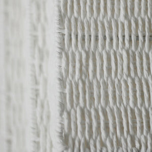 Extra large white wicker storage basket