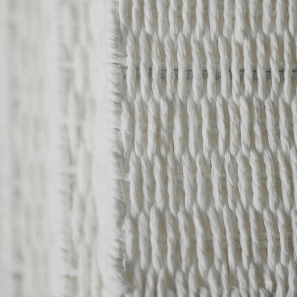 Extra large white wicker storage basket