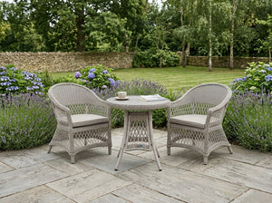 Cotswold wicker 2 seater bistro set