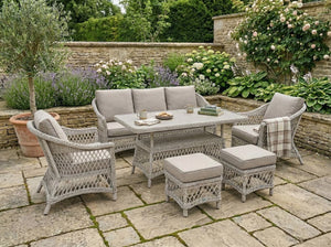 Cotswold wicker 3 seater sofa set