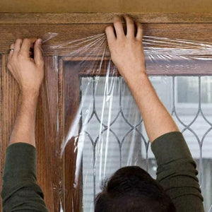 Window insulation fitted to home window