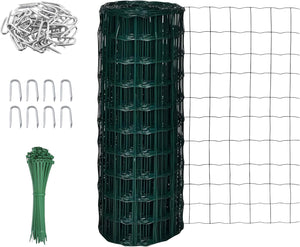 PVC coated steel wire mesh fencing roll