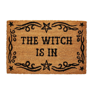 Gothic Halloween welcome doormat