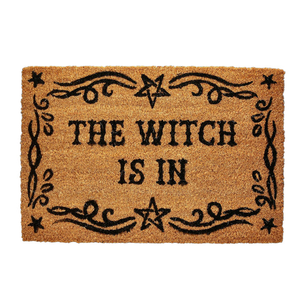 Gothic Halloween welcome doormat