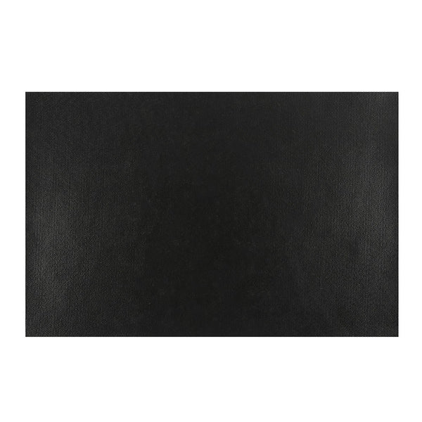 Black Halloween front door mat