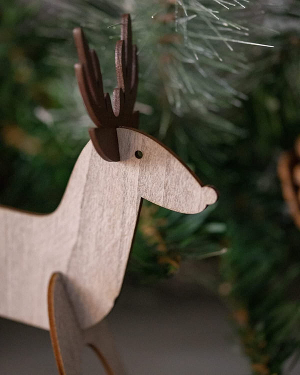 Festive reindeer family DIY activity