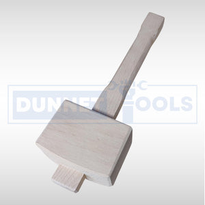 Wooden mallet for carving and woodworking projects