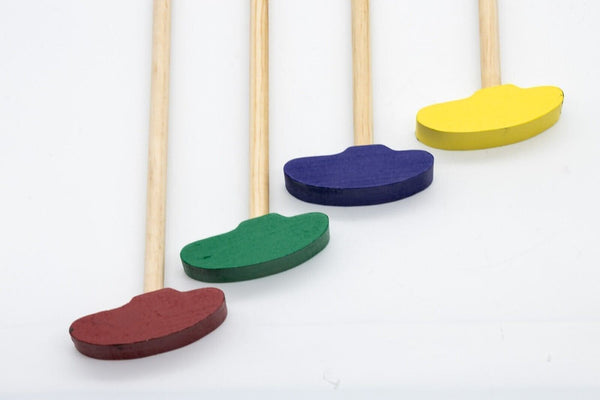 Kids beginner golf set accessories displayed together