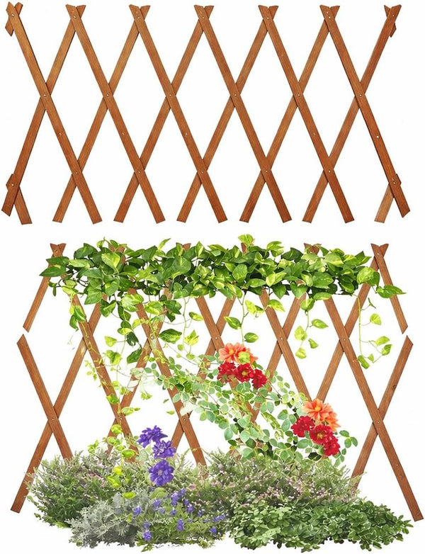 Decorative lattice panels for gardens