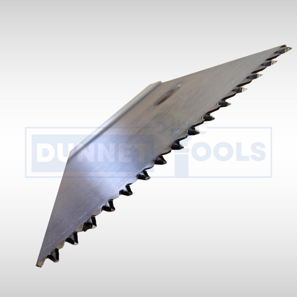 Precision woodworking saw with soft-grip handle.