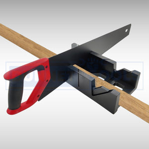 Heavy duty mitre guide for woodworking.
