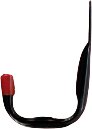 Curved utility hooks for workshop organisation