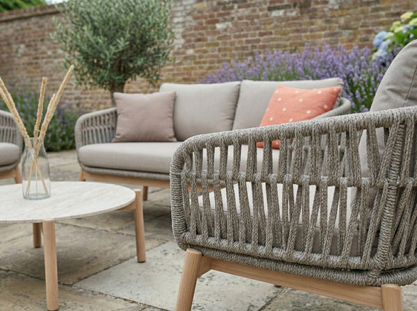 Modern woven outdoor furniture