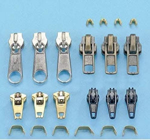 22 piece zipper repair kit for jackets and jeans