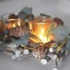 Stylish Tea Light Holder Festive Decor - Alpine Sage Marco Paul