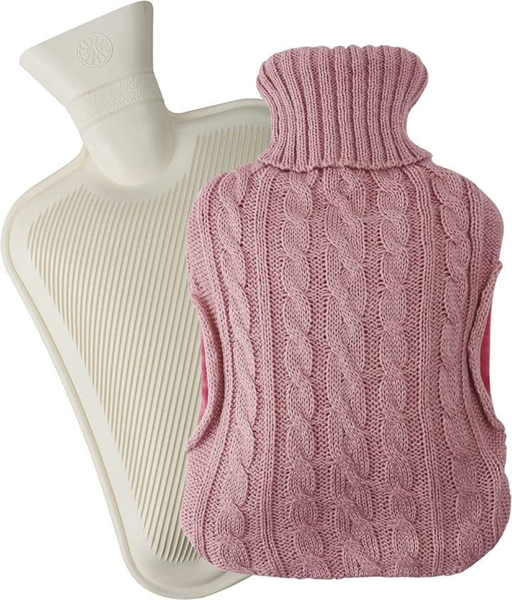 attractive-pink-knitted-hot-water-bottle-cover-2l