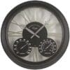 black-large-wall-clock-with-thermometer-and-hygrometer