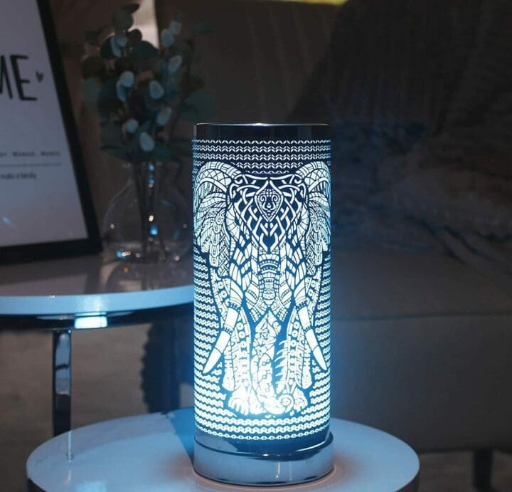 led-colour-changing-elephant-aroma-lamp-silver
