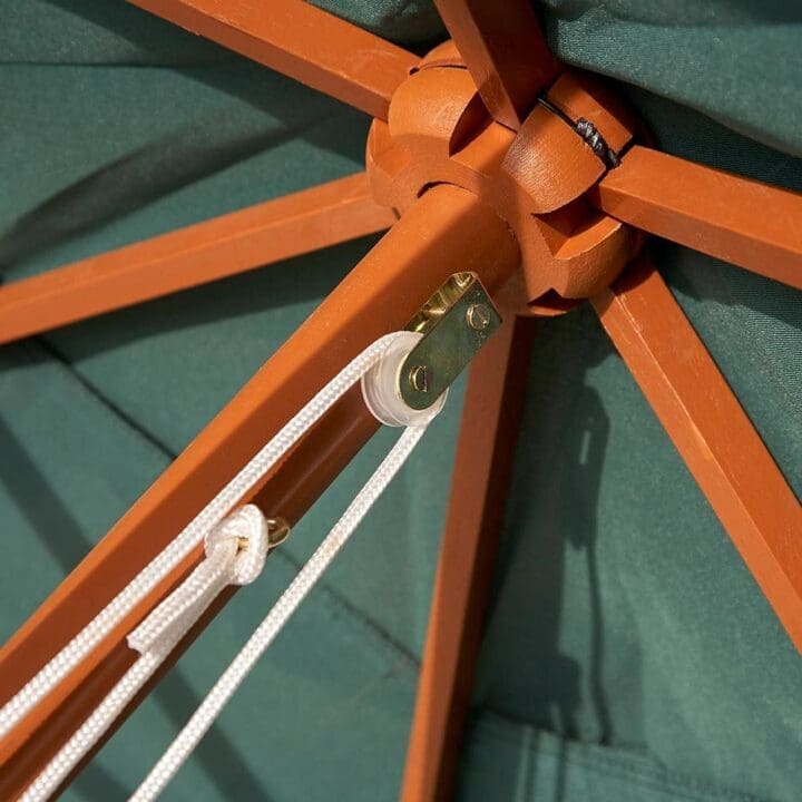 pulley-parasol-24m-green-garden-sun-shade-wooden-umbrella