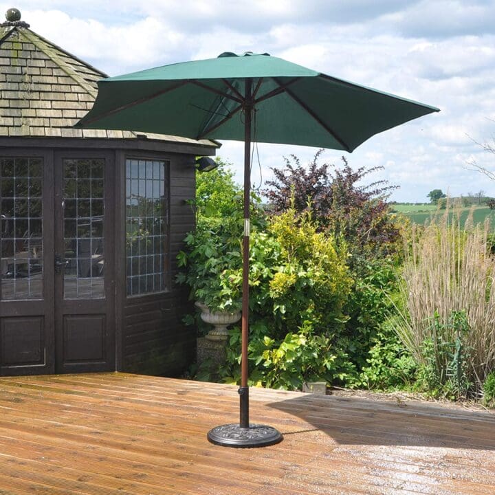 pulley-parasol-24m-green-garden-sun-shade-wooden-umbrella