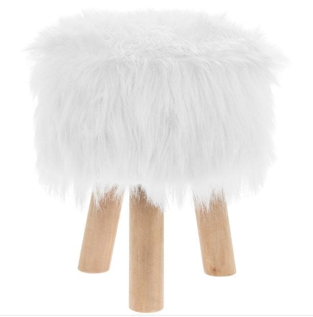 soft-faux-fur-stool-white-30-x-30-x-36cm