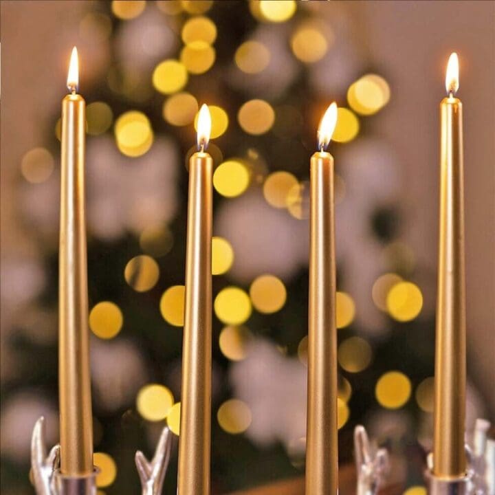 long-lasting-festive-stunning-metallic-taper-candles
