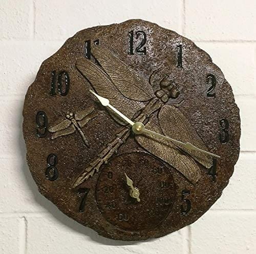 Vintage-Rustic-Dragonfly-Clock-3