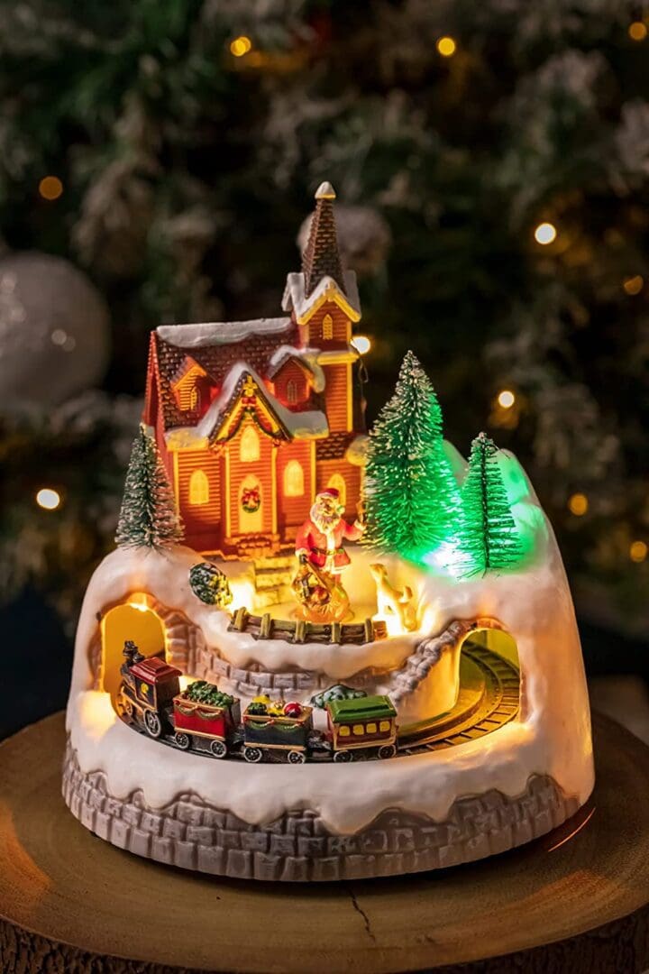 light-up-christmas-village-scene-train-and-santa