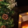 luxurious-snowy-christmas-garland-decor-pine-cones